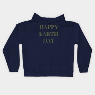 Happy Earth Day Kids Hoodie